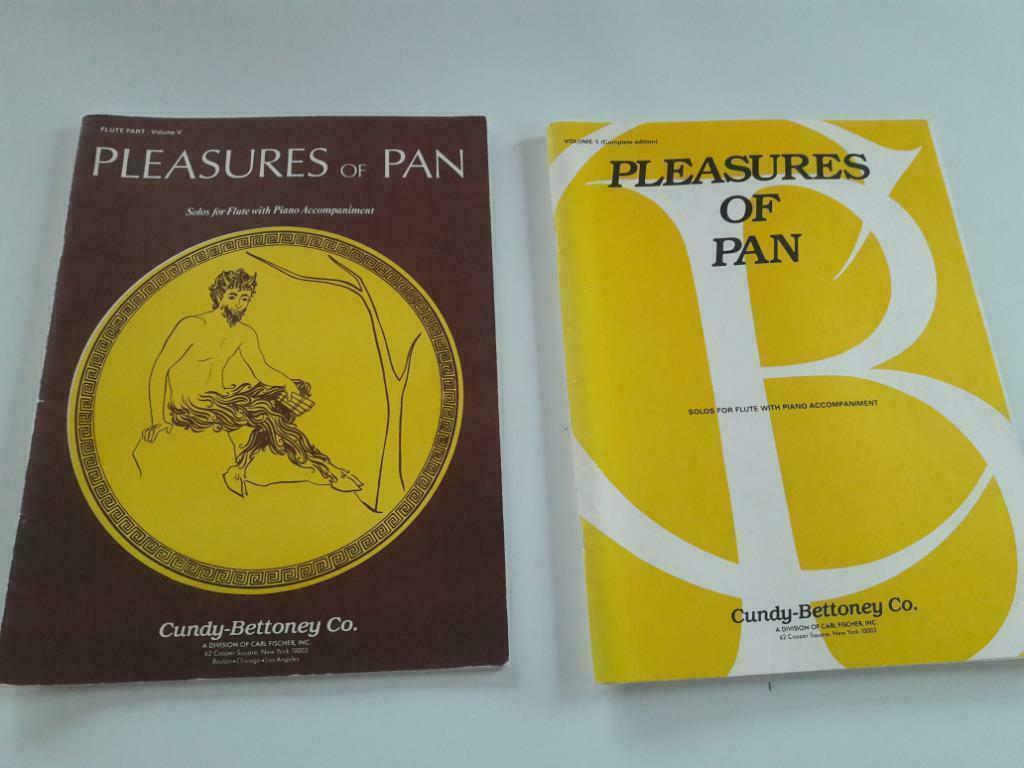 2 partitions de musique. Pleasure of Pan, Enlèvement ou Envoi, Utilisé