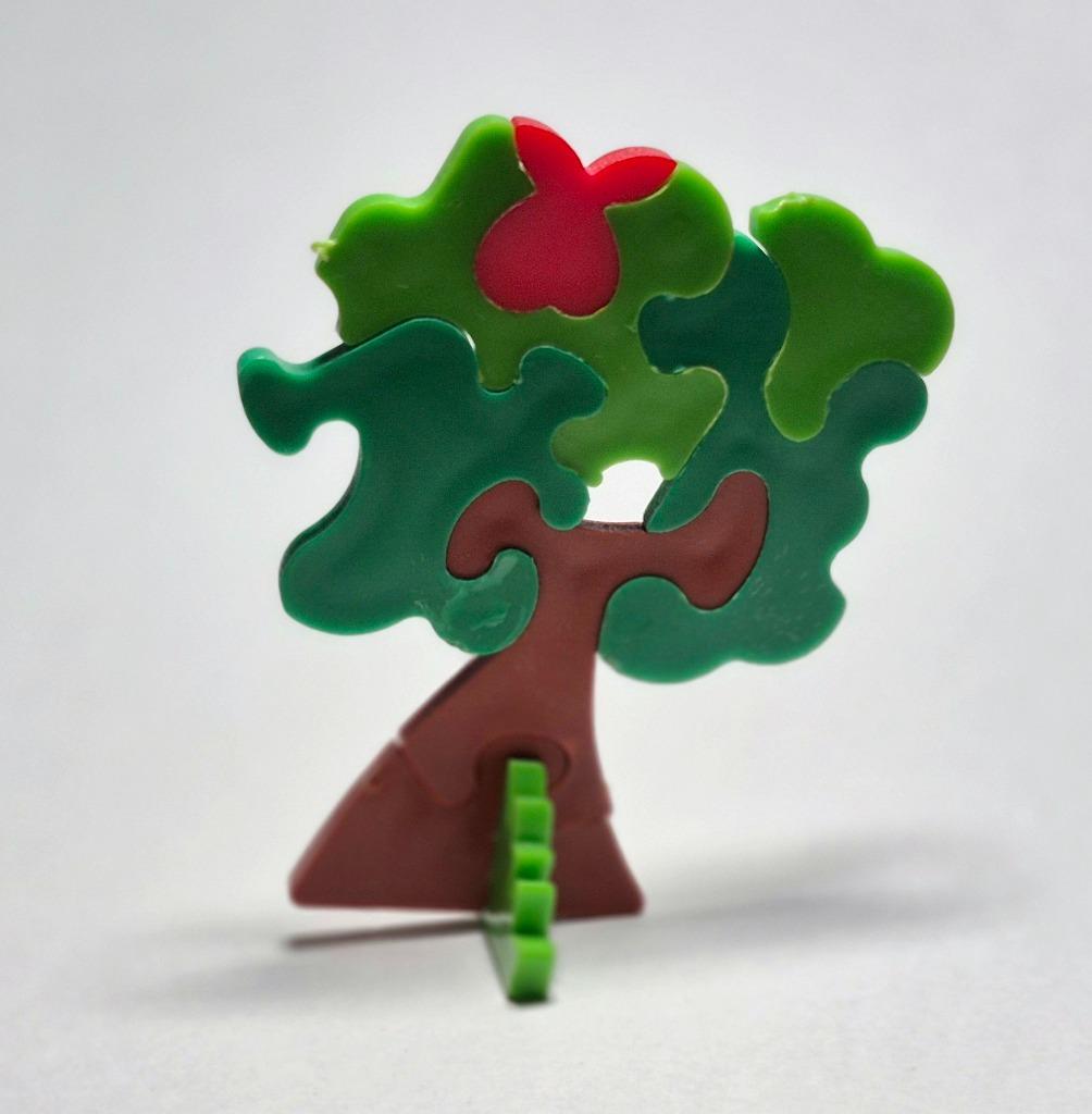 We puzzelen een Baum Steckpuzzle Appelboom n° 3.1 DE 1988, Ophalen of Verzenden, Gebruikt, Overige typen