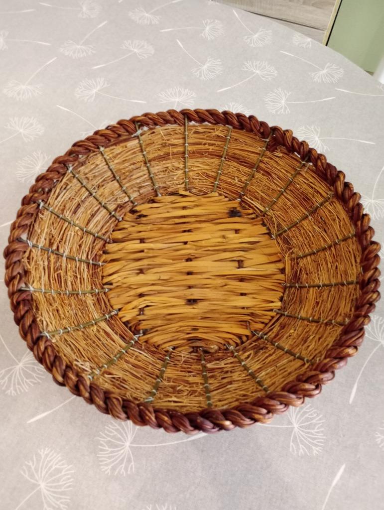 Grand panier osier, Enlèvement ou Envoi, Osier, Panier