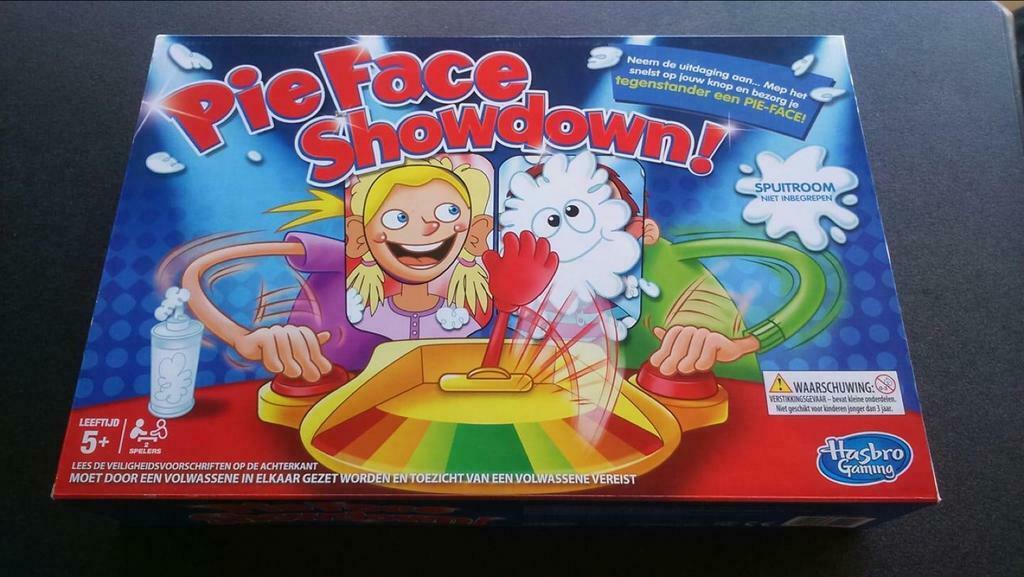 Pie face showdown, Enlèvement ou Envoi, Comme neuf