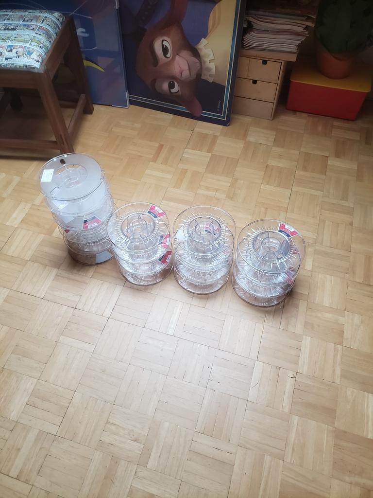 Lege rollen fillament, Ophalen of Verzenden