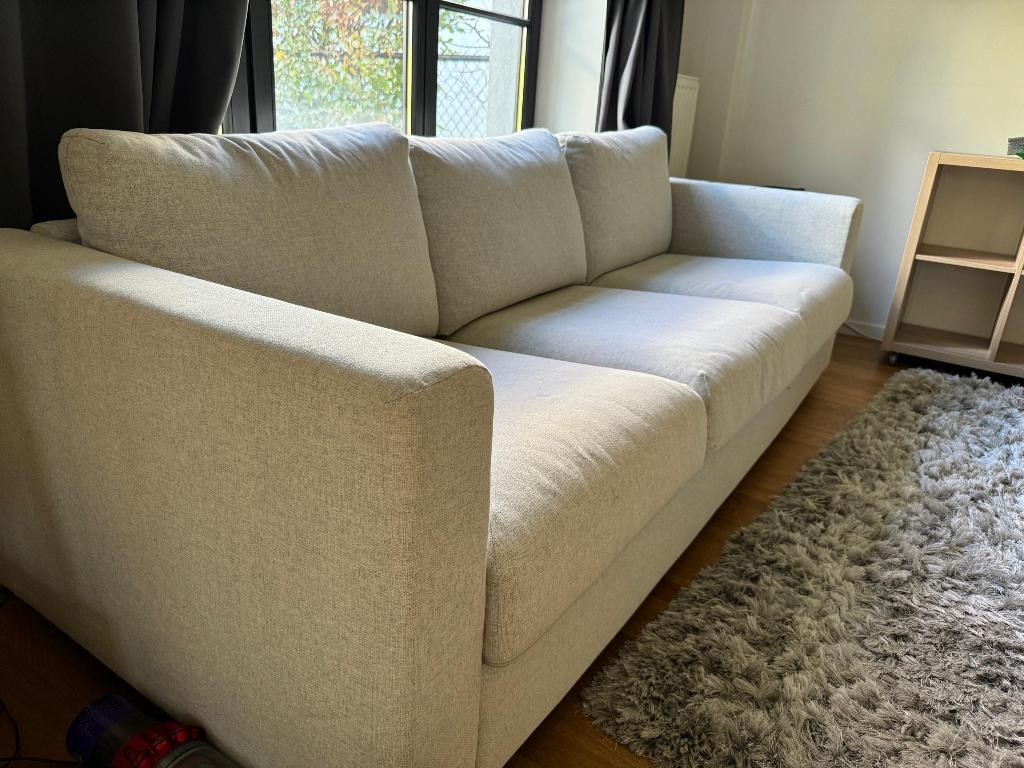 IKEA sofa VIMLE 3 seat, Trois personnes, Moins de 75 cm, 200 à 250 cm, Comme neuf