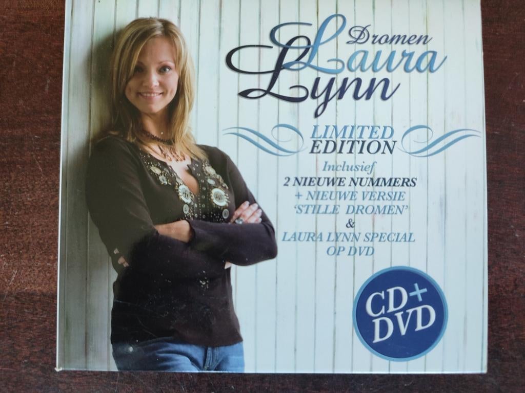 CD + DVD Limited edition : LAURA LYNN - DROMEN, Ophalen of Verzenden, Zo goed als nieuw