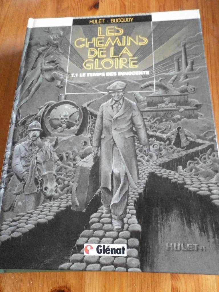 BD Les chemins de la gloire, Eén stripboek, Ophalen of Verzenden, Zo goed als nieuw, Hulet