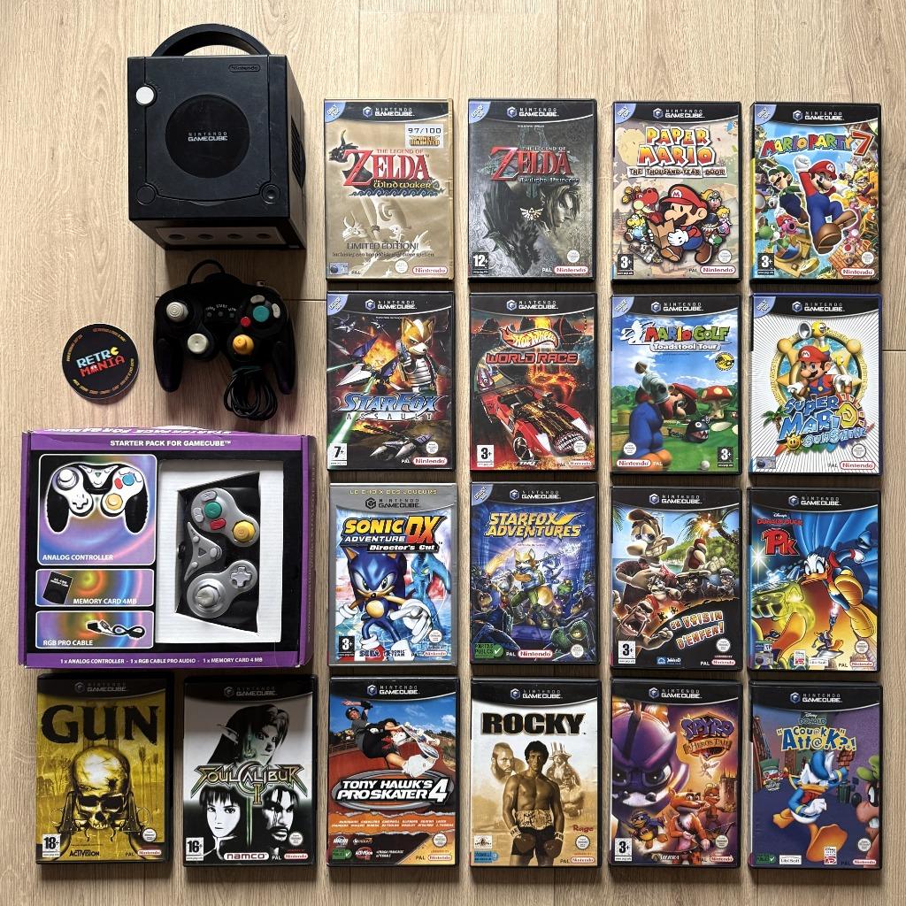 Nintendo Gamecube-console + spellen, Nintendo, Nintendo, Nintendo, Ophalen of Verzenden
