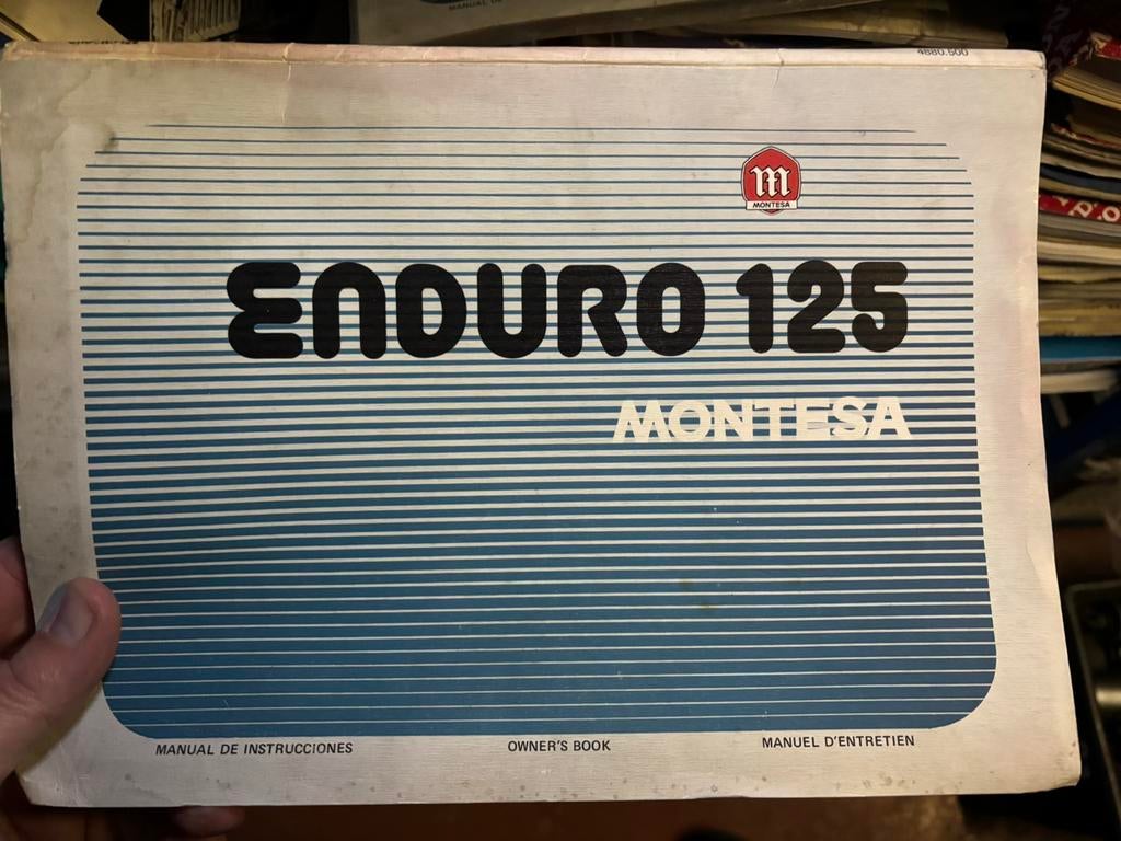 Shopmanual, partslist Montesa 125 Enduro, Ophalen of Verzenden, Overige merken
