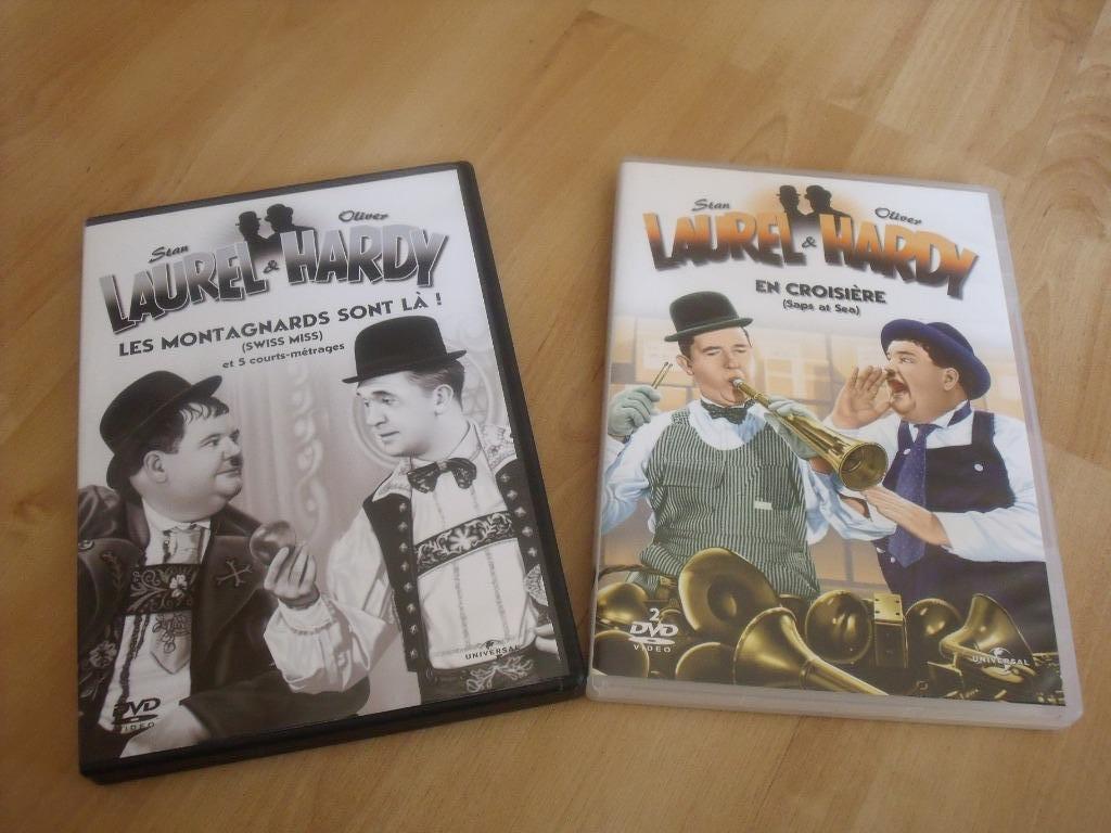 Laurel et Hardy (En croisière - Les montagnards sont à), Alle leeftijden, Ophalen of Verzenden, Zo goed als nieuw, Komedie