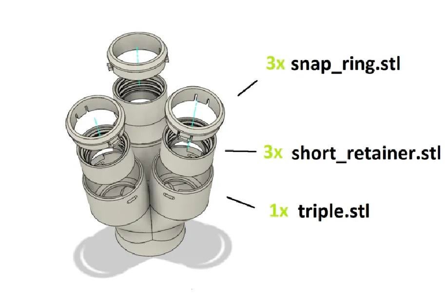 Adaptateur Festool D27 vers D36 - connexion à 3 voies, Enlèvement ou Envoi, Comme neuf