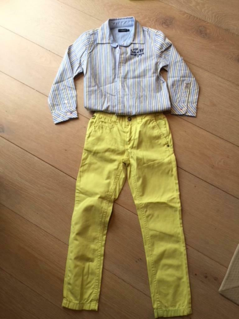 Set van hemd + broek McGregor - maat 116, Kinderen en Baby's, Broek, McGregor, Ophalen of Verzenden, Zo goed als nieuw