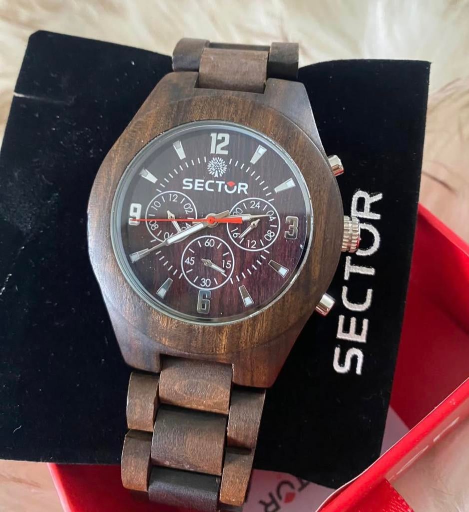 Sector horloge, Handtassen en Accessoires, Horloges | Heren, Ophalen, Zo goed als nieuw