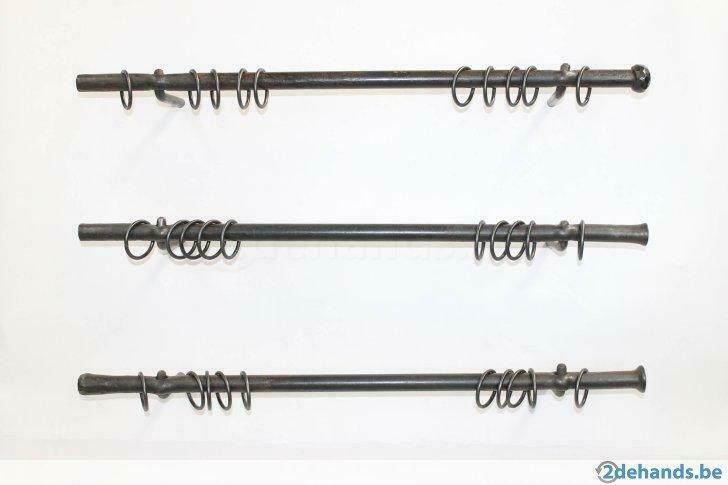 Gordijn roede bar stang rail handgesmeed smeedijzer smid hib, Maison & Meubles, Accessoires pour la Maison | Décorations murale