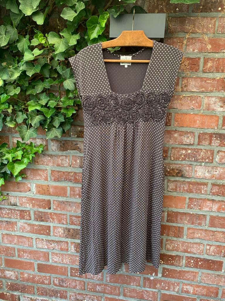 Zomerkleedje met bloemenstiksels Maat S, Kleding | Dames, Jurken, Maat 36 (S), Ophalen
