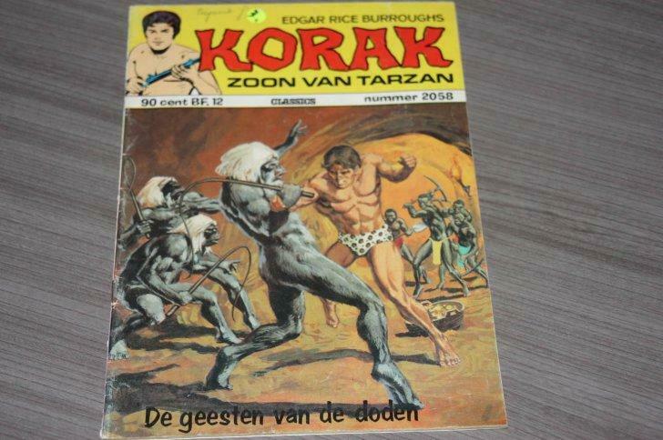 Korak, zoon van Tarzan / Classics / nummer 2058, Boeken, Ophalen of Verzenden, Gelezen