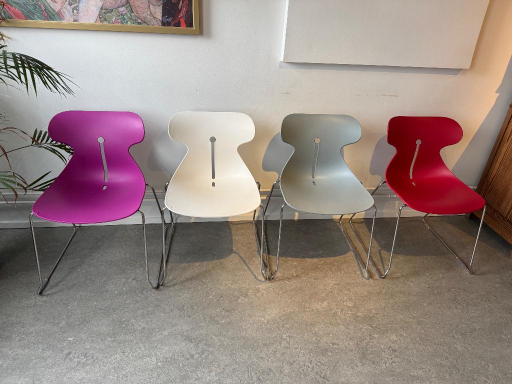 Chaises modernes confortables, Maison & Meubles, Enlèvement, Comme neuf, Autres couleurs, Cinq, Six Chaises ou plus