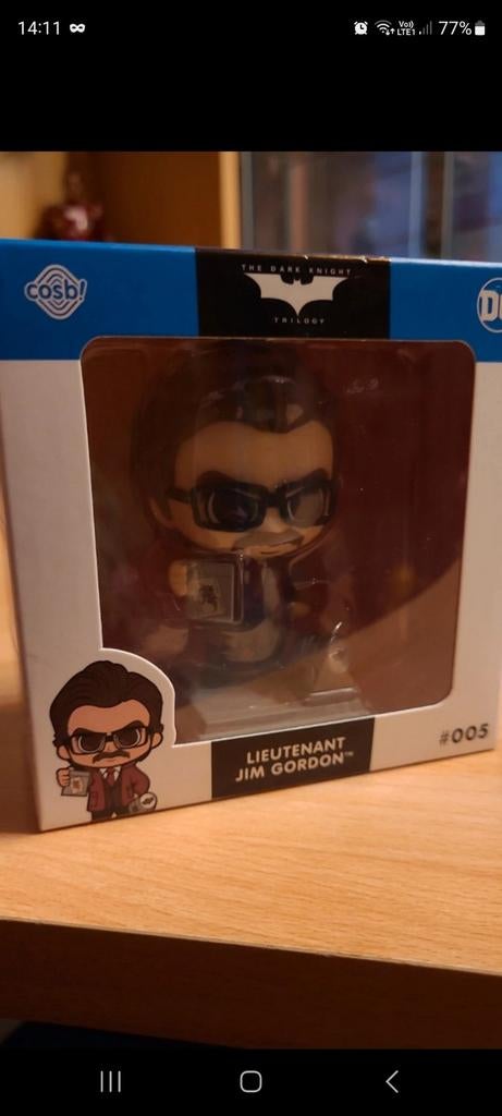 Hot toys, cosb!. Lieutenant jim gordon from the black knight, Ophalen of Verzenden