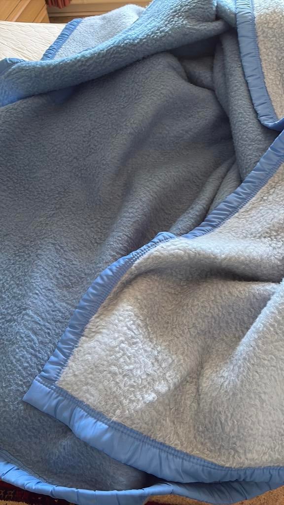 Blauwe deken Courtelle, Ophalen of Verzenden, Gebruikt