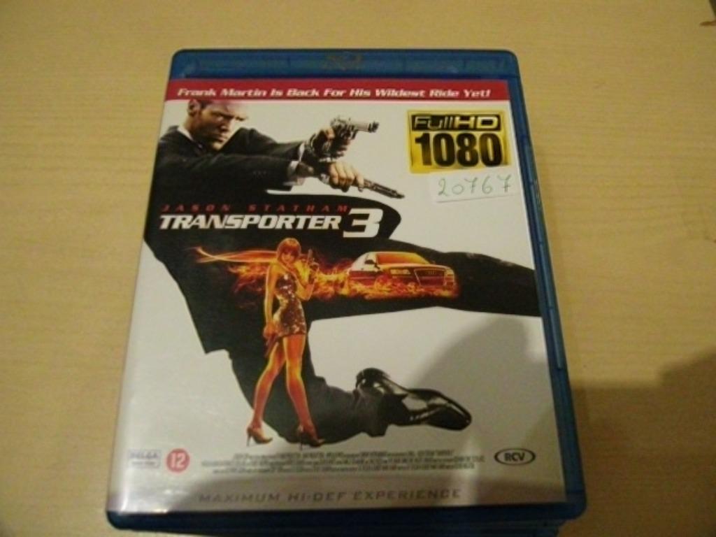 transporter 3   blu-ray, Ophalen of Verzenden