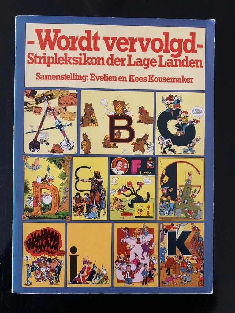-Word Vervolgd- Stripleksikon der Lage Landen, Ophalen of Verzenden, Gelezen