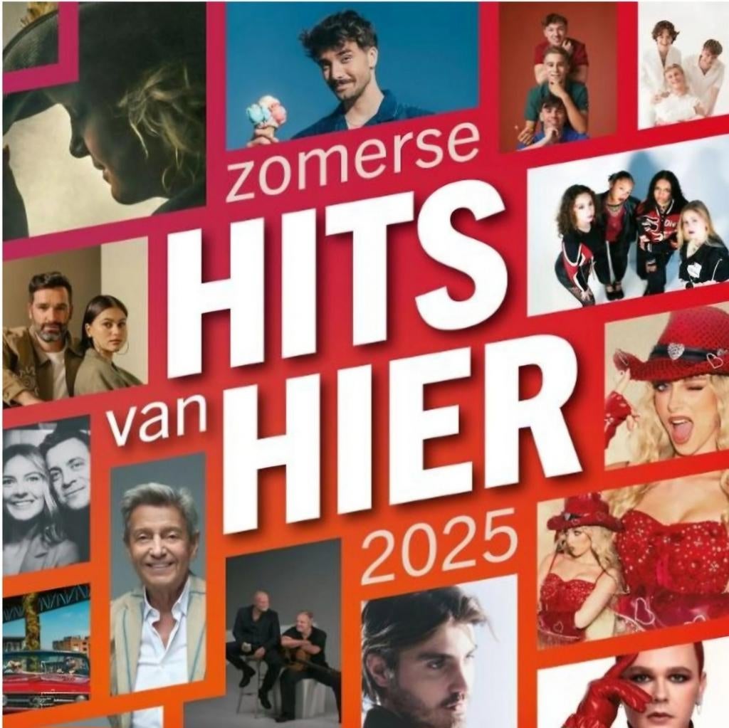 HITS VAN HIER 2025, Cd's en Dvd's, Cd's | Nederlandstalig, Zo goed als nieuw, Ophalen of Verzenden