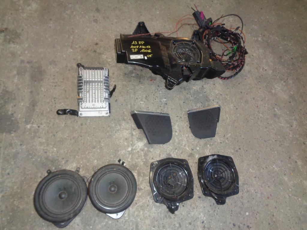 A vendre sound system BOSE Audi A3 8P 2004 à 2012, Autos : Pièces & Accessoires, Habitacle & Garnissage, Audi, Utilisé, Enlèvement
