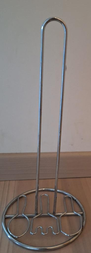 Keukenrolhouder inox, Huis en Inrichting, Keuken | Keukenbenodigdheden, Ophalen, Zo goed als nieuw
