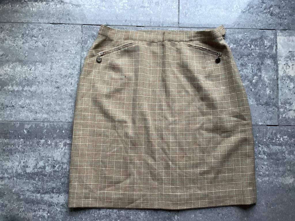 Jupe à carreaux Xandres 40, Taille 38/40 (M), Enlèvement ou Envoi, Comme neuf, Xandres