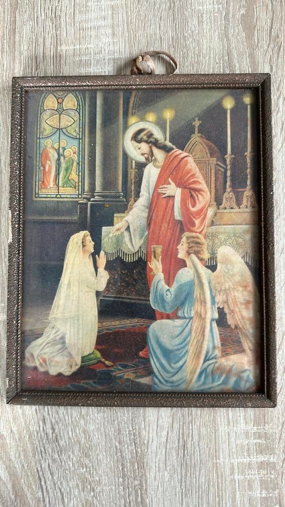 Religieuze prent, Antiek en Kunst, Ophalen
