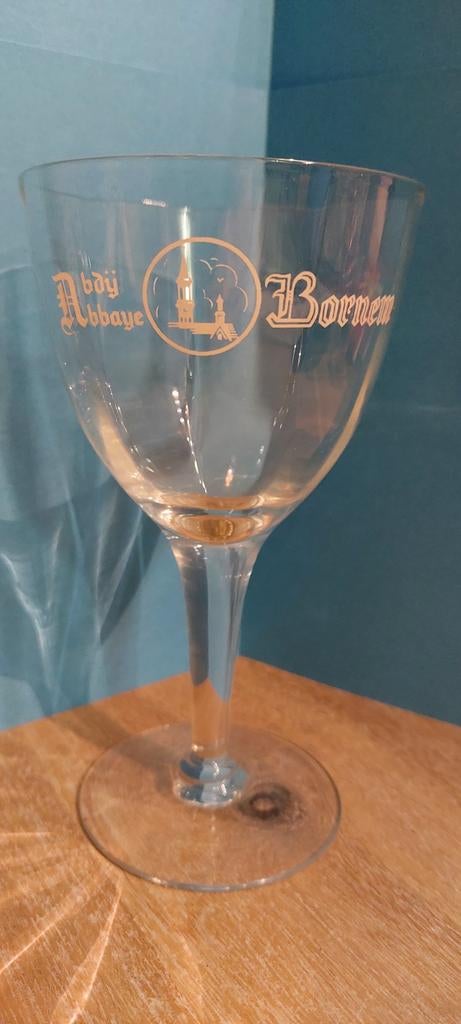Facetten Coupe Abdij  Bornem  te  Antwerpen, Ophalen of Verzenden, Zo goed als nieuw, Glas of Glazen, Overige merken