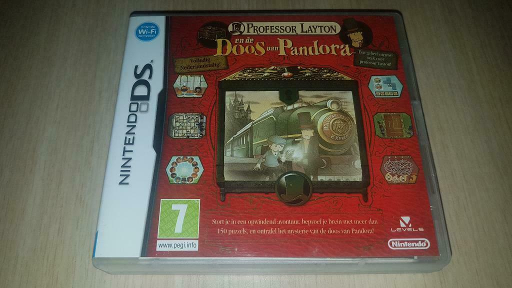 Professor Layton en de doos van Pandora, Games en Spelcomputers, Games | Nintendo DS, Ophalen of Verzenden
