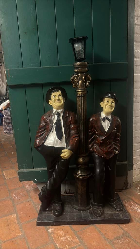 Deco Den dikke en den dunne lamp, Antiek en Kunst, Antiek | Religieuze voorwerpen, Ophalen