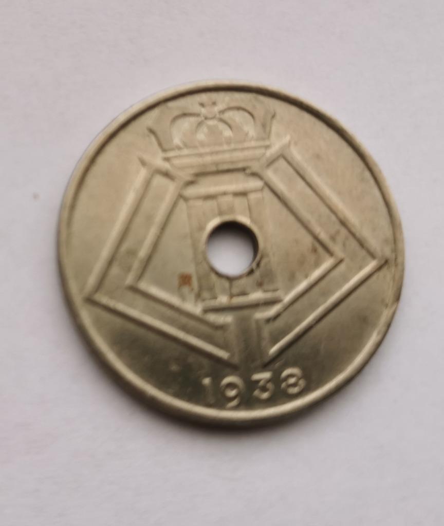 25 cent maillechort 1938 VL, Enlèvement ou Envoi, Autre, Monnaie en vrac