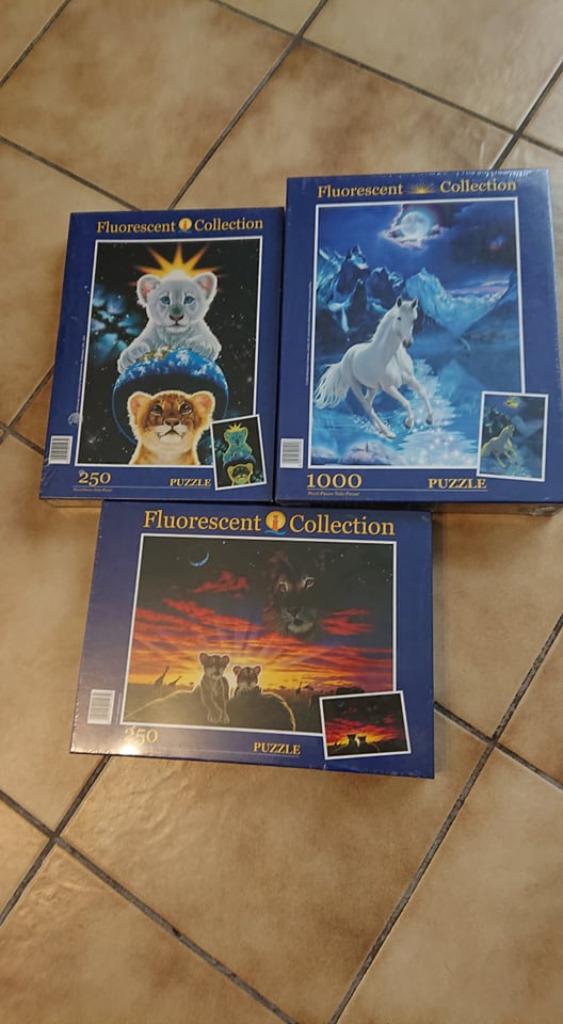 PUZZLES COLLECTION FLUO, Enlèvement ou Envoi, Neuf, Puzzle
