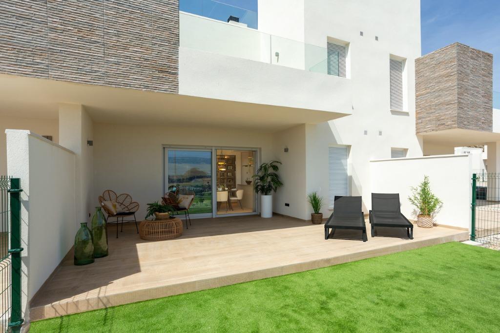Nieuwe exclusieve bungalows op La Finca Golf, Immo, Spanje, 2 kamers, Stad, Appartement