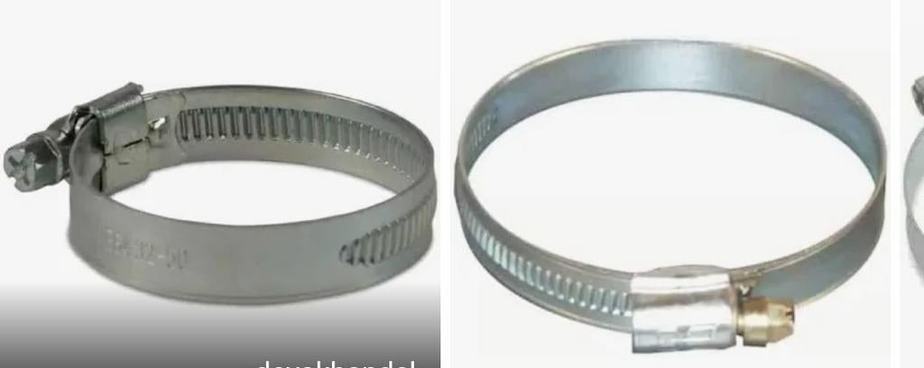 Bande de serrage, collier de serrage, vis sans fin 4.5/5.5,, Enlèvement ou Envoi, Utilisé