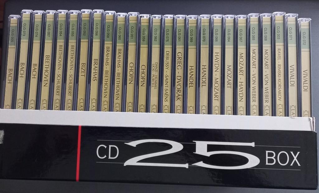 Classical collection cd 25 box, Ophalen of Verzenden, Zo goed als nieuw