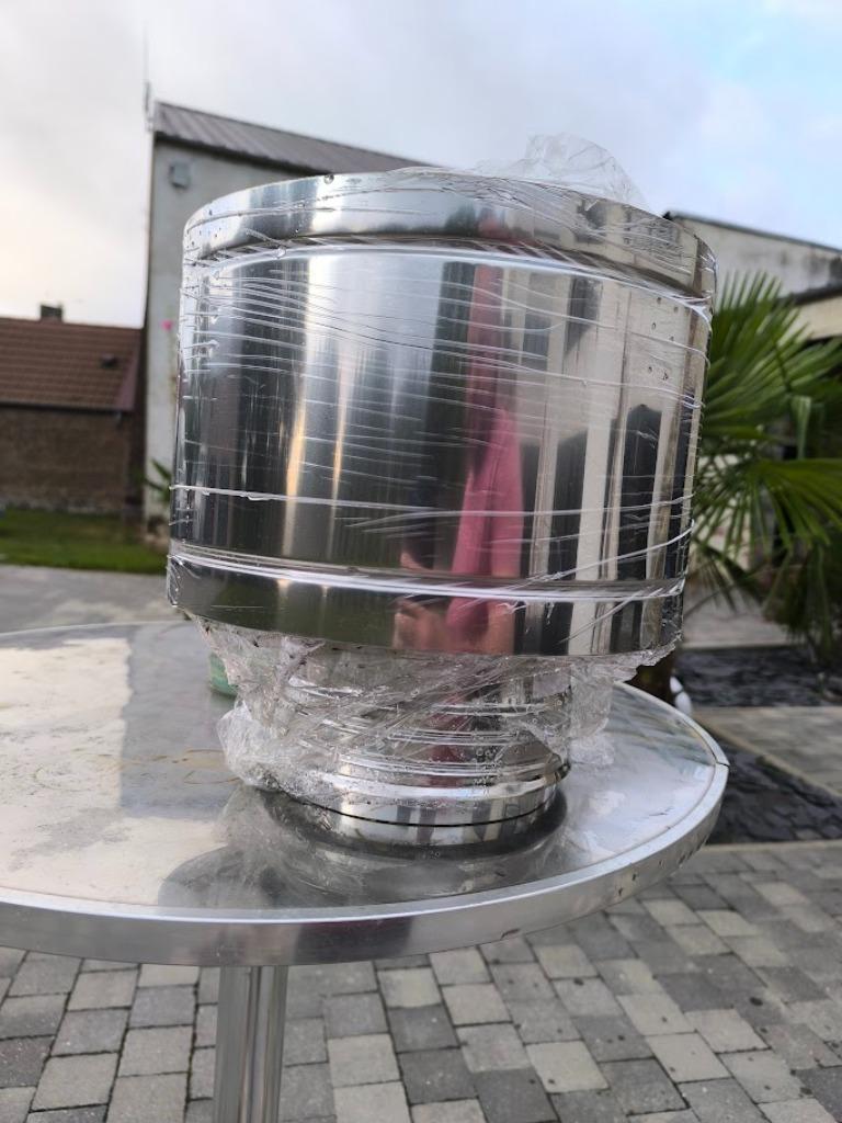 Chapeau anti refouleur inox 180, Enlèvement
