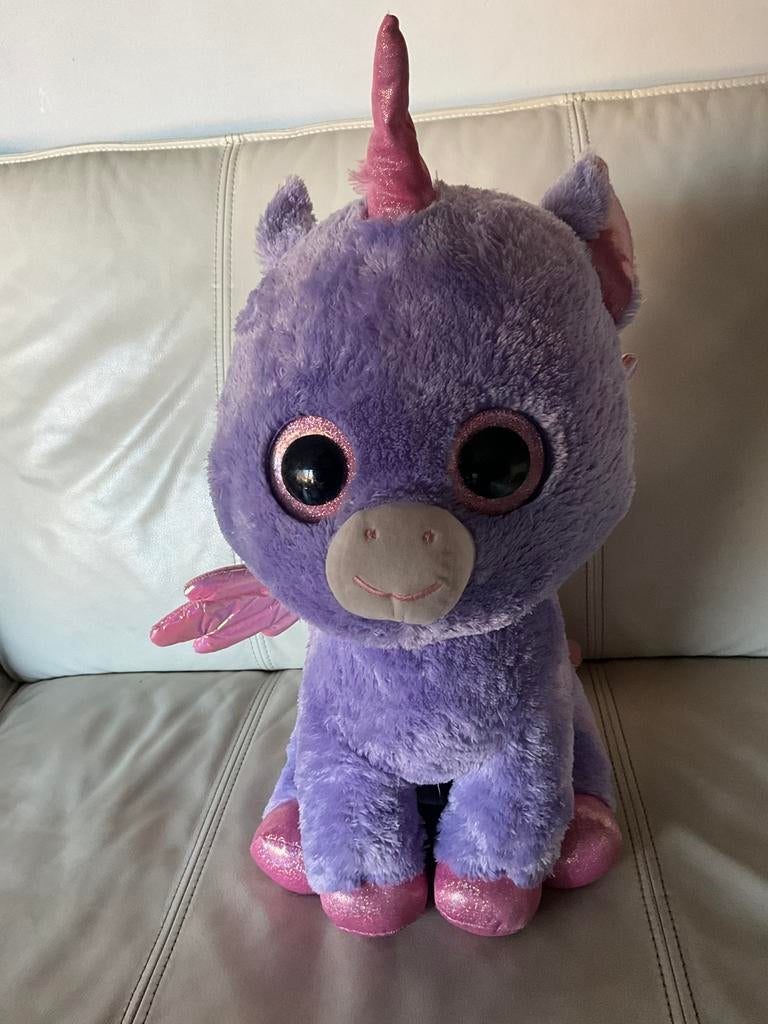 Peluche licorne violette Ty, Enfants & Bébés, Jouets | Peluches, Enlèvement, Comme neuf