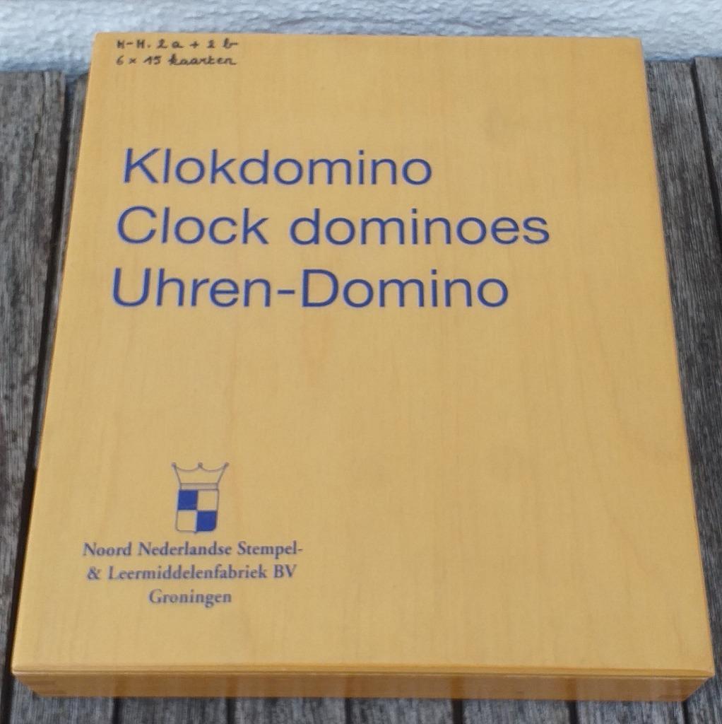 Klokdomino - Noord Nederlandse Stempel & Leermiddelenfabriek, Ophalen of Verzenden
