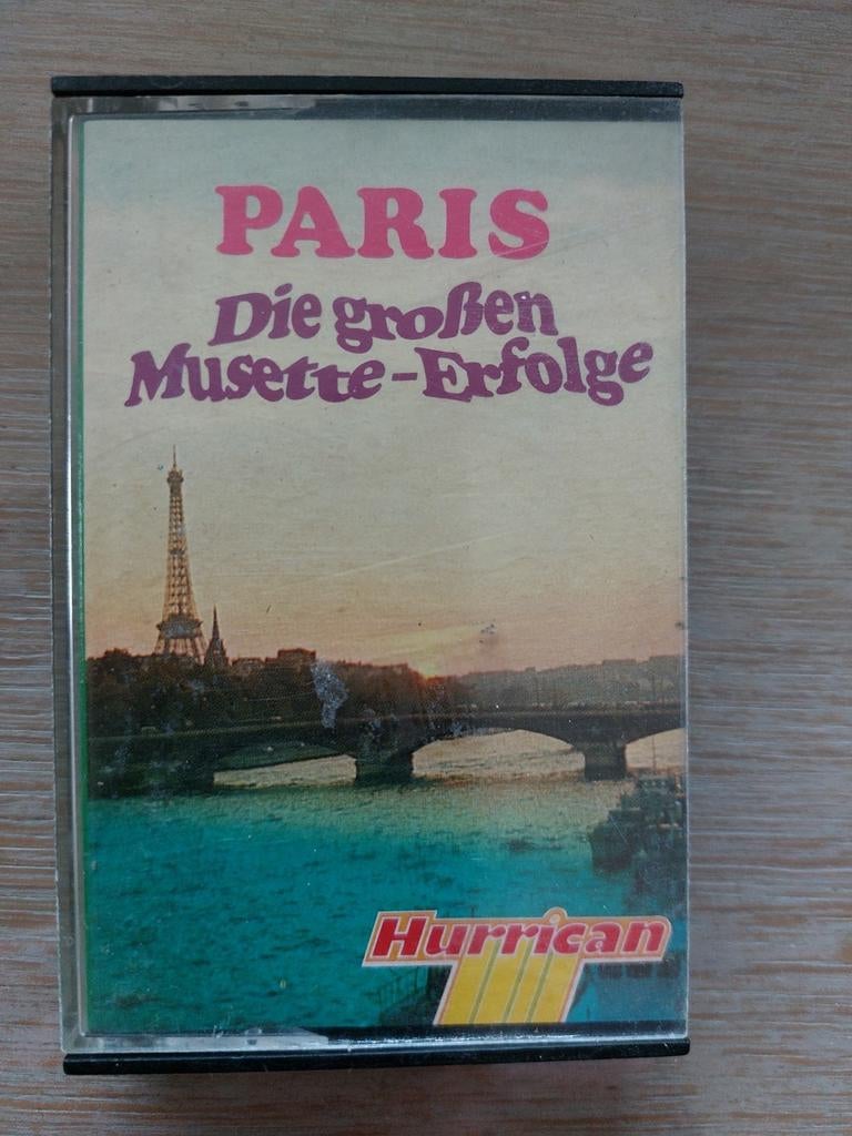 Muziekcassette : Parijs, die groBen musette erfolge, CD & DVD, Enlèvement ou Envoi, Comme neuf