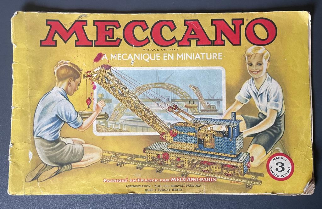 Meccano, Enlèvement