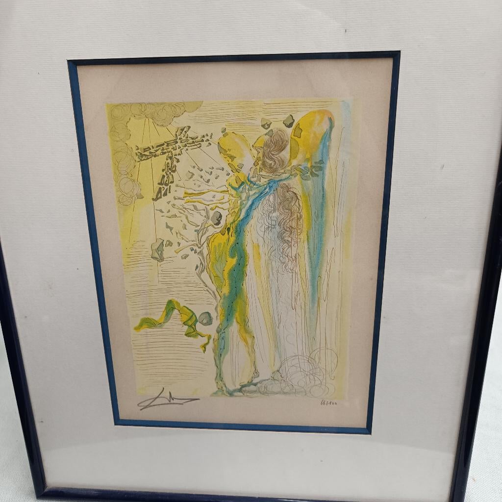 S. Dali-"L'éclat des corps glorieux" (De goddelijke komedie), Ophalen of Verzenden