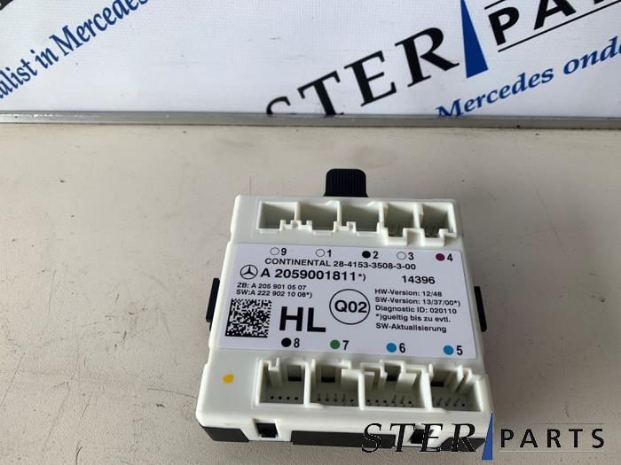 Centrale Deurvergrendelings Module van een Mercedes C-Klasse, Ophalen of Verzenden, 3 maanden garantie, Gebruikt, Mercedes-Benz