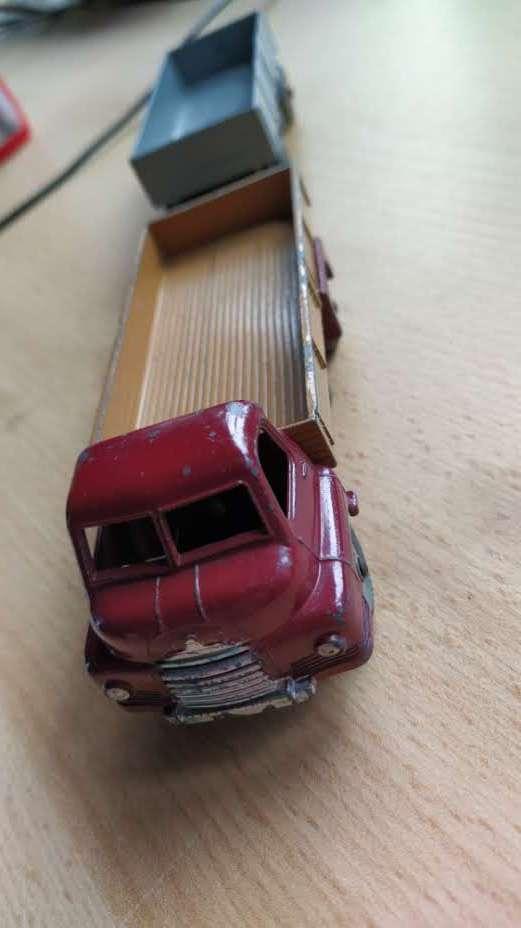 DINKY TOYS, ANGLETERRE BIG BEDFORD + REMORQUE, Enlèvement ou Envoi, Utilisé, Bus ou Camion, Dinky Toys