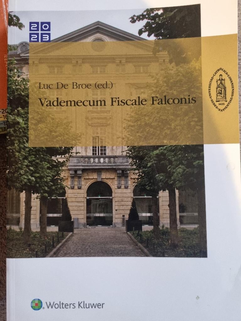 Vademecum Fiscale Falcones - Luc de Broe, Boeken, Schoolboeken, Ophalen of Verzenden, Gelezen, Overige niveaus, Luc de Broe