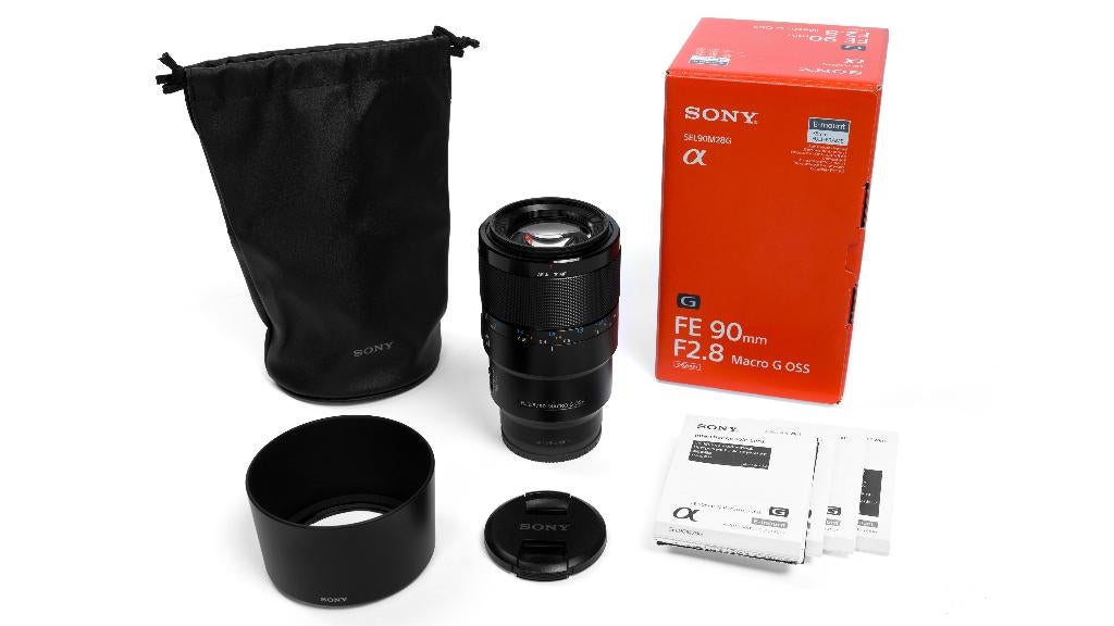 Sony FE 90mm f/2.8 Macro G OSS – SEL90M28G, Audio, Tv en Foto, Foto | Lenzen en Objectieven, Ophalen, Zo goed als nieuw, Macrolens