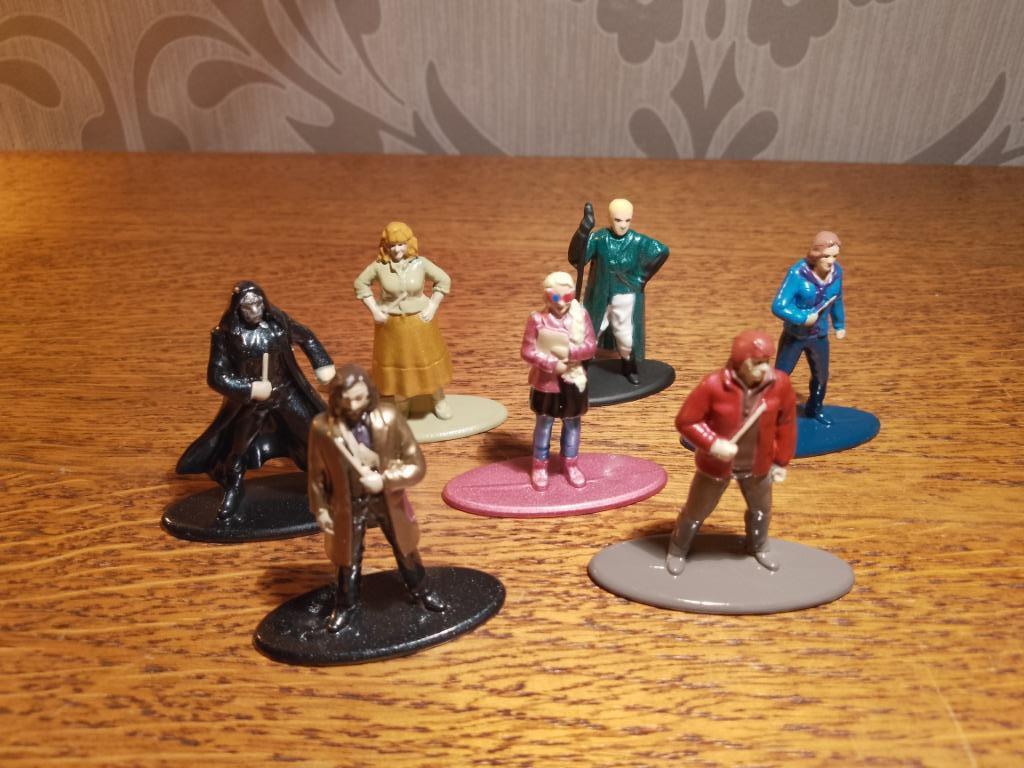 JADA TOYS Harry potter 7 figurines nano en métal., Enlèvement ou Envoi, Neuf, Figurine