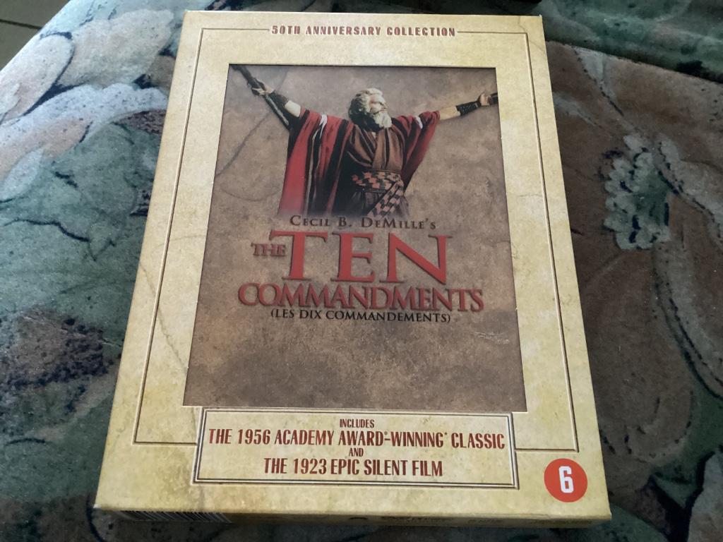 The Ten Commandments (3 disc) [1956], Cd's en Dvd's, Ophalen of Verzenden