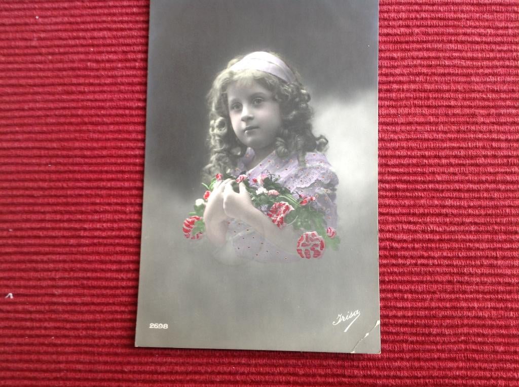 CARTE POSTALE ANCIENNE SPÉCIALE, Collections, Enlèvement ou Envoi, Avant 1920, Affranchie, Enfants