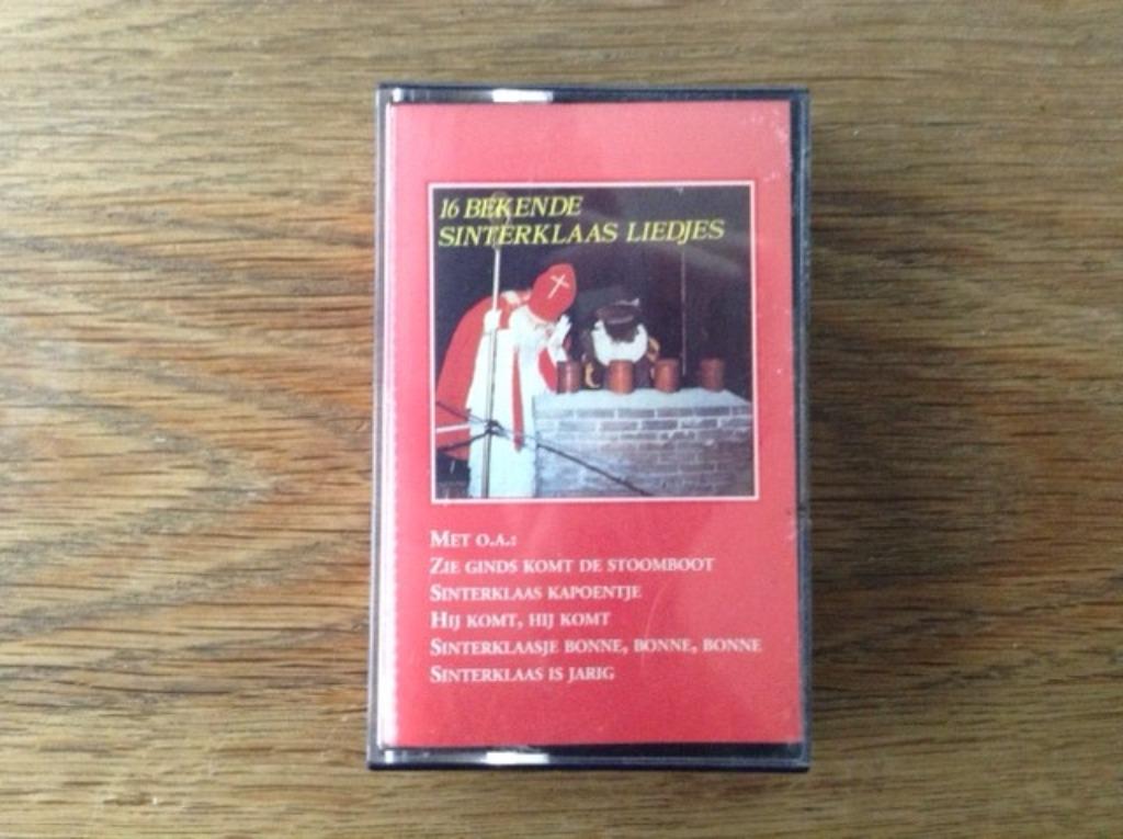 muziekcassette 16 bekende sinterklaas liedjes, Enlèvement ou Envoi, En néerlandais, 1 cassette audio, Originale