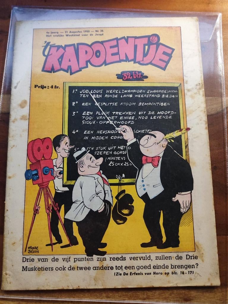 't Kapoentje augustus 1950, Ophalen of Verzenden, Gebruikt